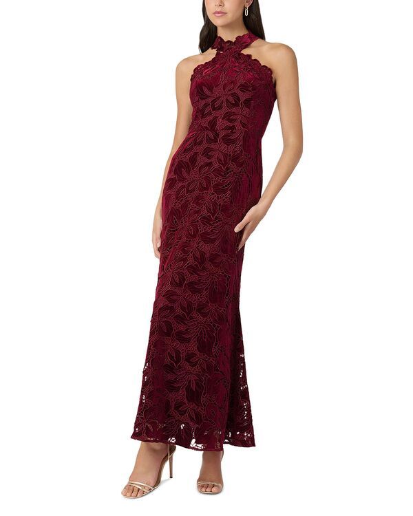 ショシャーナ レディース トップス ワンピース ベルベット Shoshanna Vera Velvet Dress Bordeaux