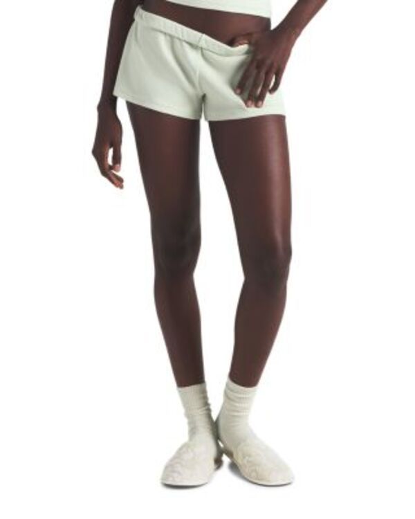 スキムズ レディース ボトムス ハーフパンツ・ショーツ ショートパンツ コットン SKIMS Cotton Stretch Rib Loose Shortspearmint
