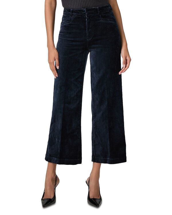 ペイジ レディース ボトムス デニムパンツ アンクル ジーンズ PAIGE Clean Front Anessa High Rise Ankle Jeans in Deep Navy ネイビー
