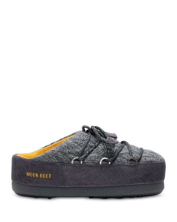 ムーンブーツ レディース シューズ サンダル Moon Boot Womens EVX Mules Grey グレー