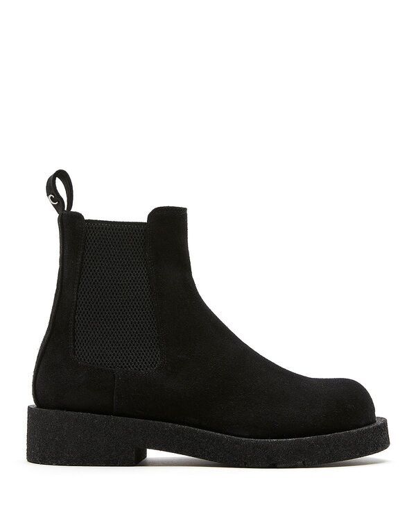 ラカナディアン レディース シューズ ブーツ・レインブーツ チェルシーブーツ スエード チェルシー La Canadienne Womens Gareth City Dry Suede Chelsea Boots Black ブラック