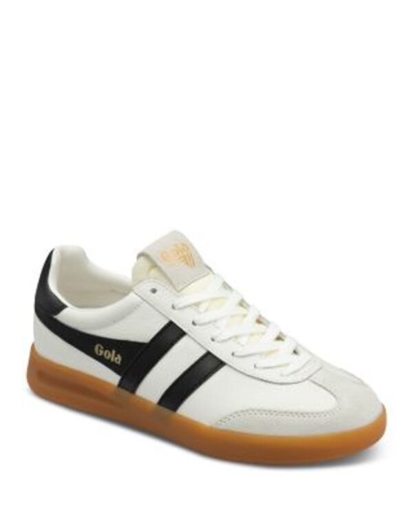 ゴラ レディース シューズ スニーカー レザー Gola Womens Cyclone Leather Sneakers WhiteBlack ホワイト