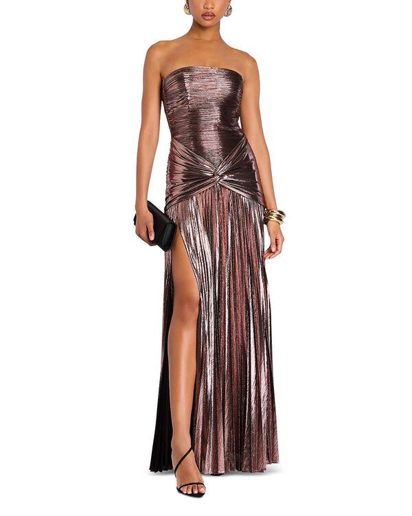 レトロフェット レディース トップス ワンピース Retrofete Aelita Dress Metallic Mauve メタリック