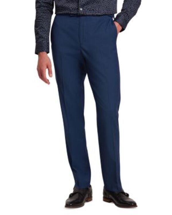 テッドベーカー メンズ ボトムス カジュアルパンツ レギュラーフィット Ted Baker Sunant Regular Fit Dress Pants Blue ブルー