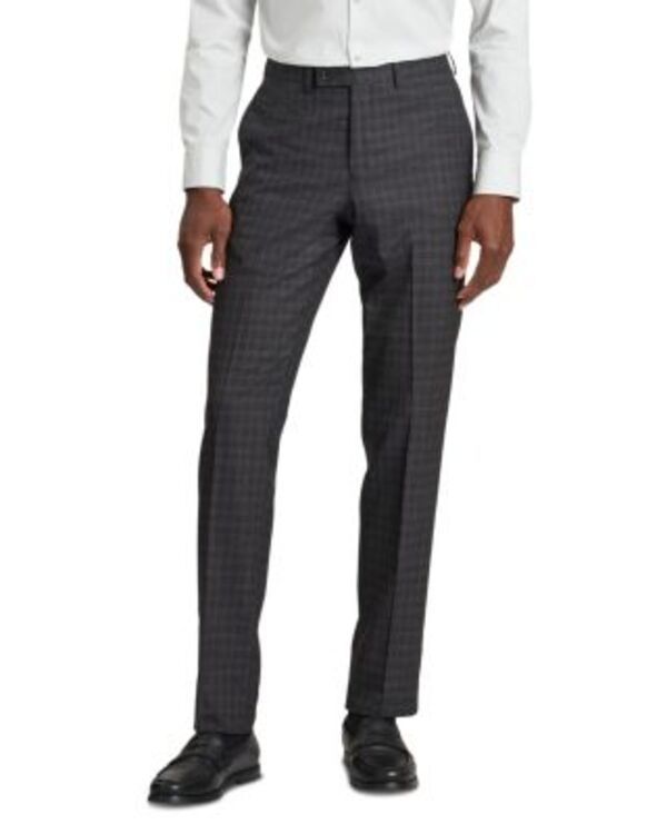 テッドベーカー メンズ ボトムス カジュアルパンツ Ted Baker Wrightattersall Modern Fit Suit Pants Charcoal チャコール