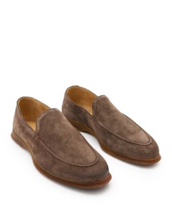 ジョンバルベイトス メンズ シューズ スリッポン・ローファー John Varvatos Mens Thompson Venetian Loafers Chocolate チョコレート