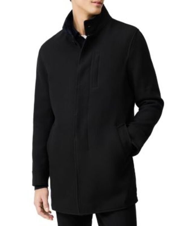 ロッドアンドグン メンズ アウター コート Rodd Gunn Cain Flat Coat Onyx