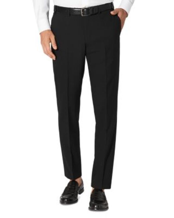 ヒルティル メンズ ボトムス カジュアルパンツ ウール HILTL Piacenza Perfetto High Twist Wool Stretch Pants Black ブラック