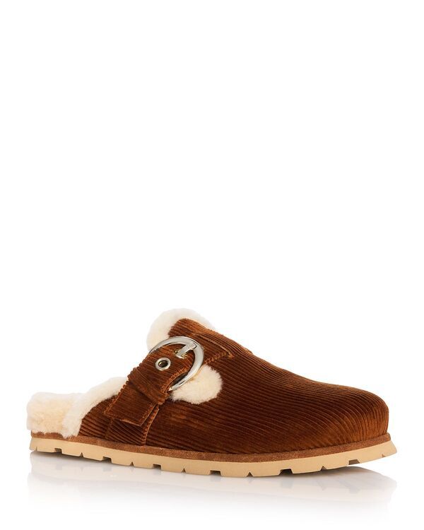 スチュアート ワイツマン レディース シューズ サンダル Stuart Weitzman Womens Chrystie Shearling Clogs Doe 53,280円