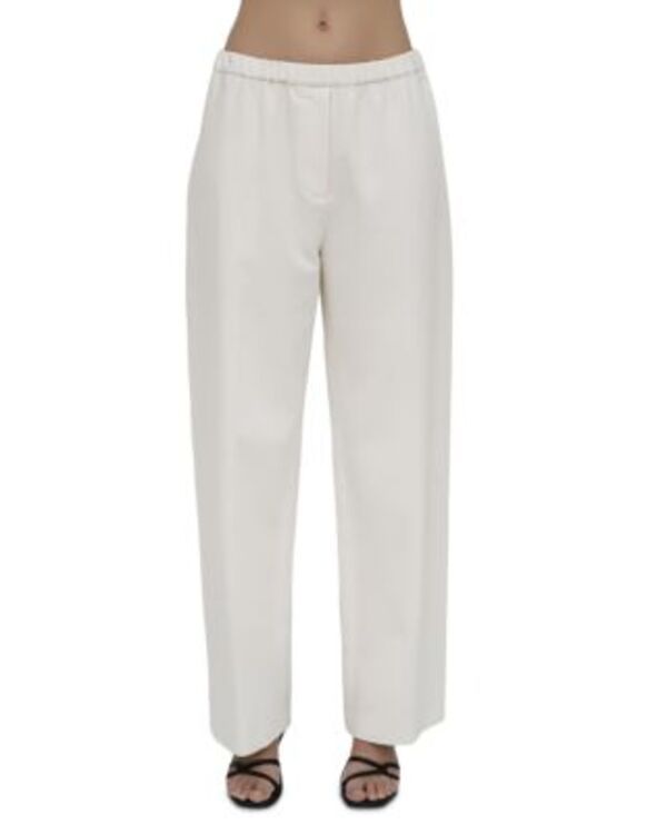 ロゼッタ・ゲッティ レディース ボトムス カジュアルパンツ Rosetta Getty Relaxed Pull On Pants Ivory アイボリー