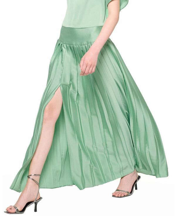 エーエスバイディーエフ レディース ボトムスカート プリーツ AS by DF Matcha Pleated Skirt Matcha