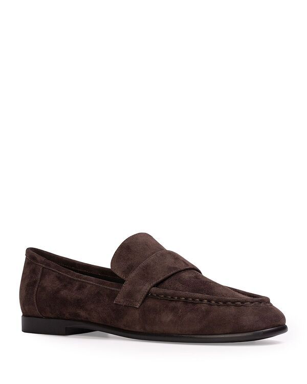 ブラックスエードスタジオ レディース シューズ パンプス ローファー Black Suede Studio Womens Classic Loafer Flats Hot Fudge