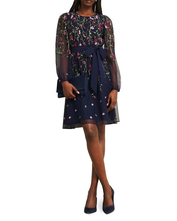 ホッブスロンドン レディース トップス ワンピース HOBBS LONDON Emmy Dress Midnight Multi マルチカラー
