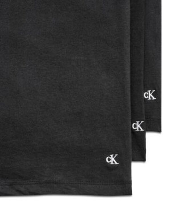 カルバンクライン メンズ トップス Tシャツ クルーネック Calvin Klein Classicrewneck Tees Pack of 3 Black ブラック