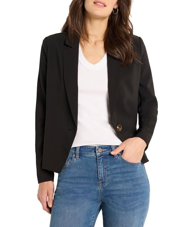 ニックプラスゾーイ レディース アウター ジャケット・ブルゾン ブレザー NICZOE Stretch Suiting Anywhere Blazer Black Onyx ブラック
