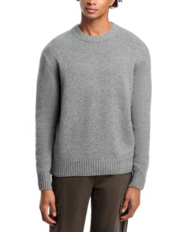 フレーム メンズ アウター ニット・セーター クルーネック FRAME Cashmere Crewneck Sweater Gris