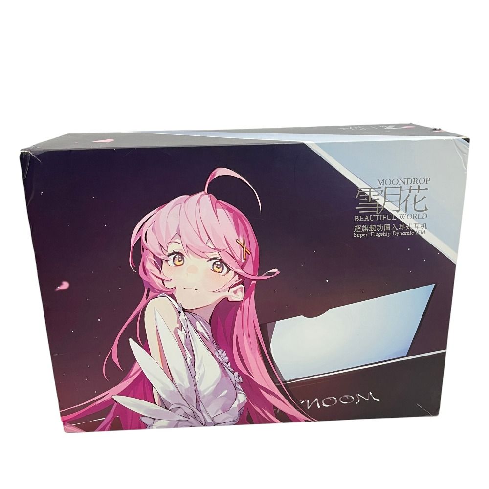 no brand ノーブランド イヤフォン 水月雨（MoonDrop）雪月花 (Beautiful) world シルバー