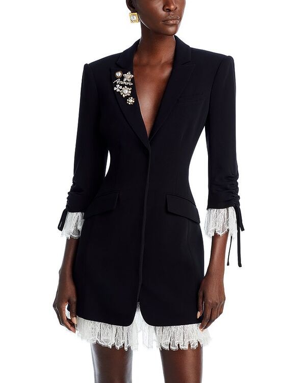 サンク ア セプト レディース アウター ジャケット・ブルゾン ブレザー Cinq a Sept Le Petit Roxie Blazer BlackIvory アイボリー 88,990円