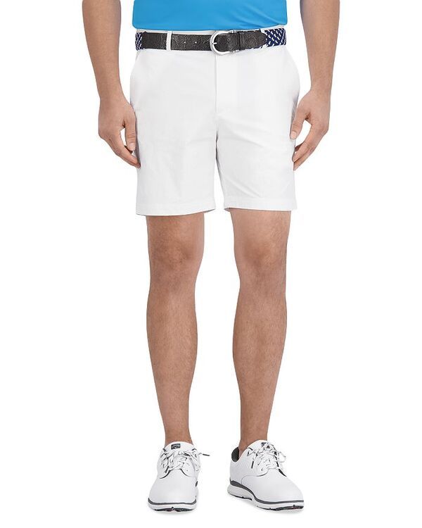 ロバートグラハム メンズ ボトムス ハーフパンツ・ショーツ ナイロン ショートパンツ Robert Graham Aster Nylon Blend Classic Fit 7 Shorts White ホワイト