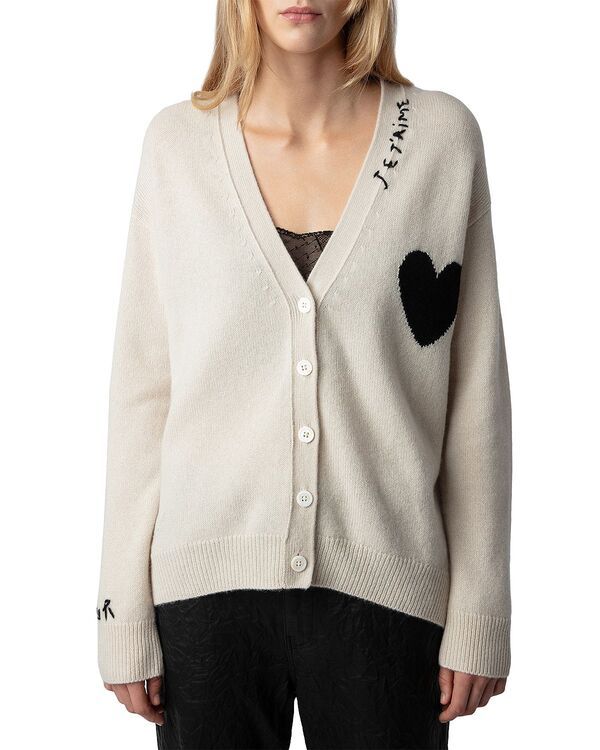 ザディグ エ ヴォルテール レディース アウター ニット・セーター カーディガン Zadig Voltaire Mirka Cashmere Cardigan Sweater Judo