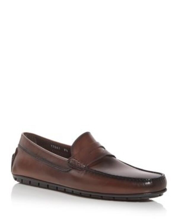 トゥーブート メンズ シューズ スリッポン・ローファー レザー To Boot New York Mens Adelaide Leather Loafers Brown Leather ブラウン