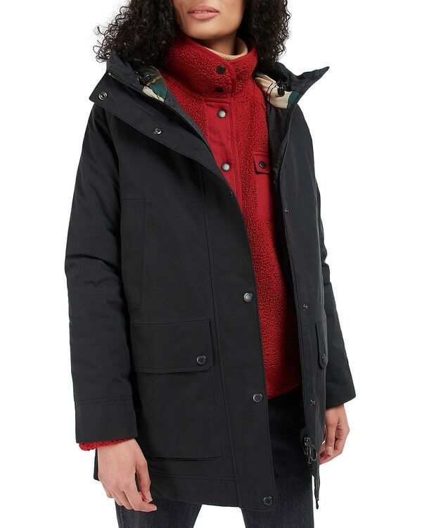 バブアー レディース アウター ジャケット・ブルゾン Barbour Winter Beadnell Waterproof Jacket BlackAncient ブラック