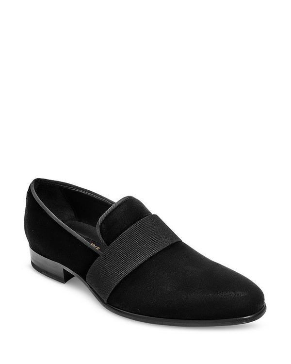 トゥーブート メンズ シューズ ドレスシューズ ベルベット ワンピース To Boot New York Mens Park Avenue Velvet Slip On Dress Shoes Black ブラック