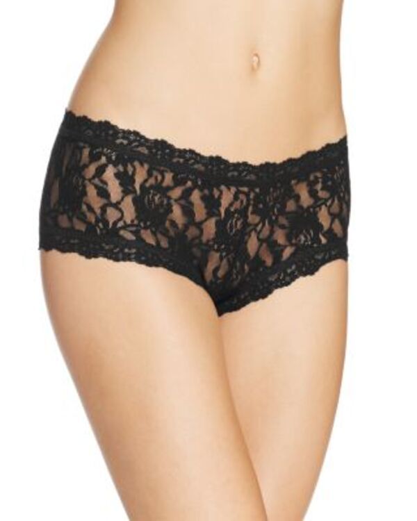 ハンキーパンキー レディース アンダーウェア パンツ レース Hanky Panky Signature Lace Boyshort Bliss Pink ピンク
