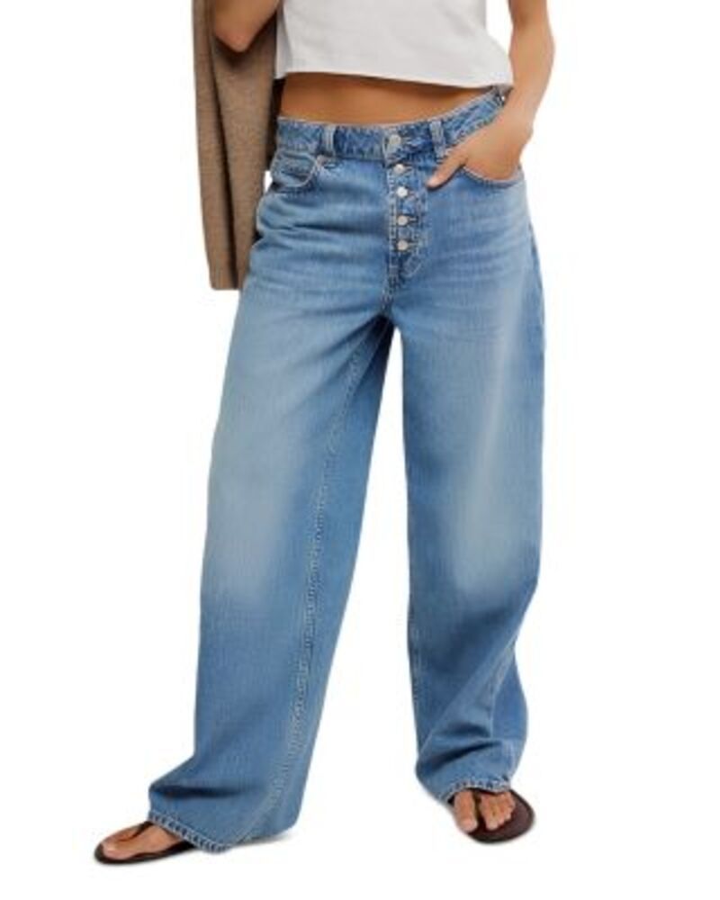 フリーピープル レディース ボトムス デニムパンツ ジーンズ Free People Nia Boyfriend High Rise Jeans in Friday