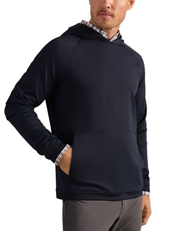 ローヌ レディース アウター パーカー・スウェット パーカー Rhone Waffle Tech Hoodie True Navy ネイビー