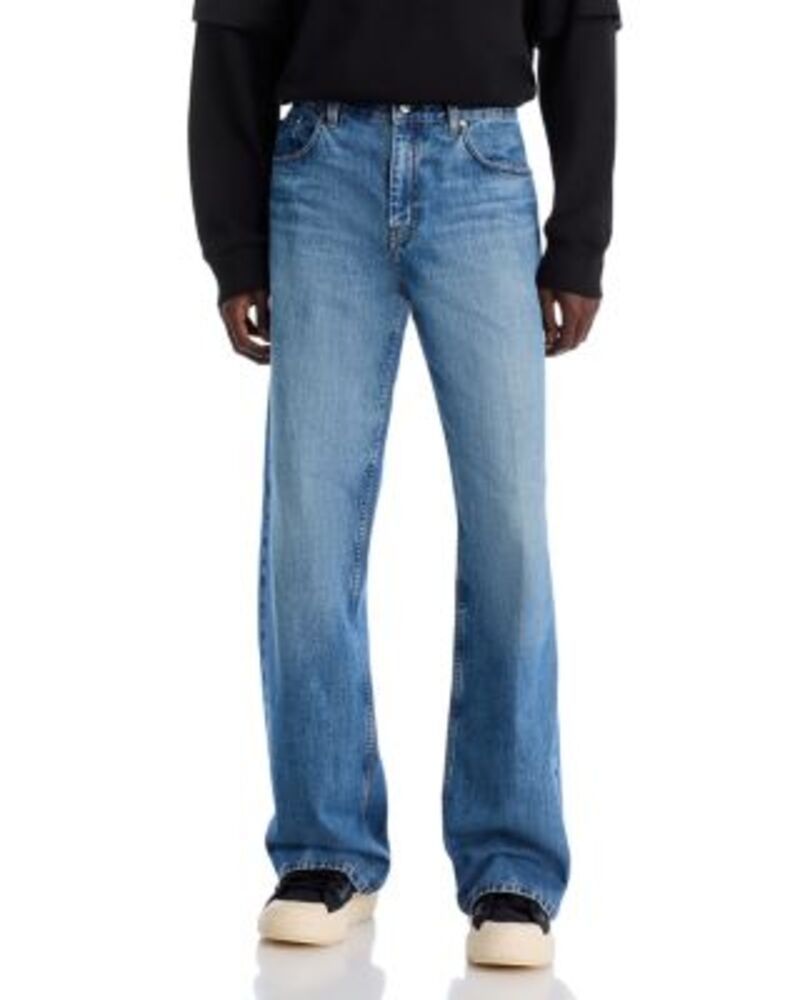 ヘルムート ラング メンズ ボトムス デニムパンツ リラックスフィット ジーンズ Helmut Lang Relaxed Fit Jeans in Classic Blue ブルー