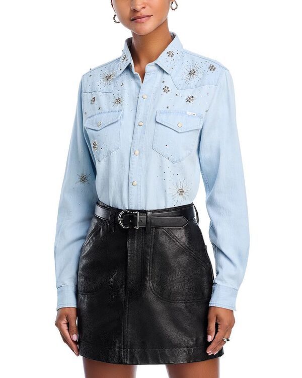 マザー レディース トップス シャツ デニム MOTHER All My Exes Denim Shirt More Is More デニム