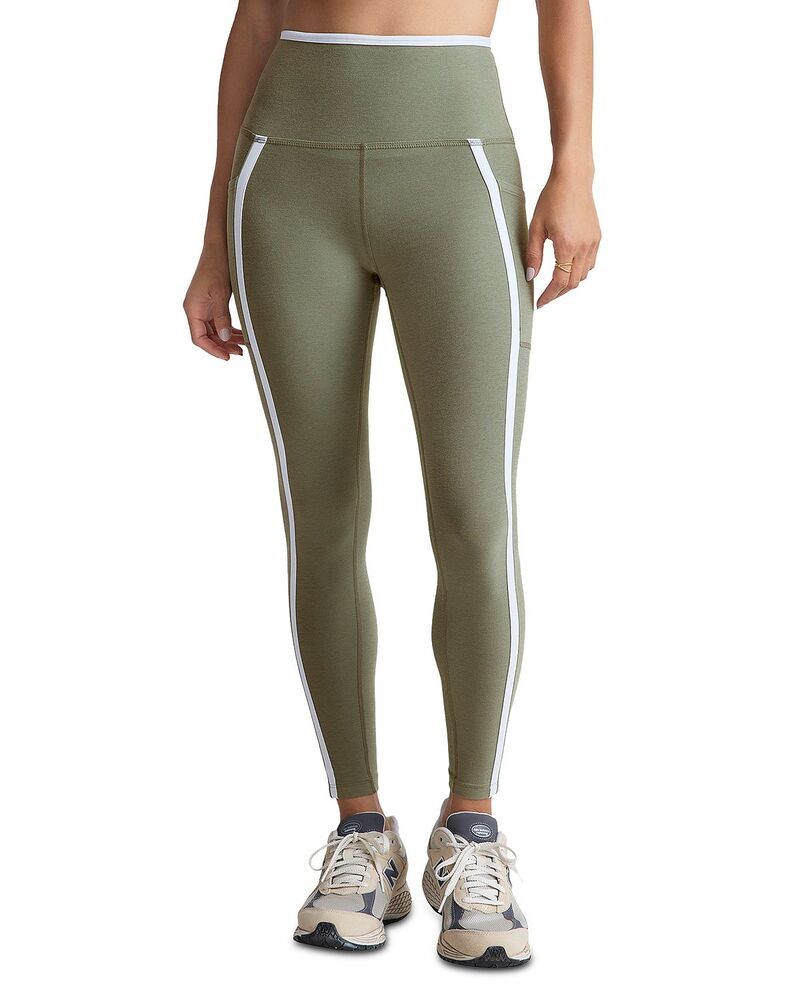 ビヨンドヨガ レディース ボトムス レギンス ミディ Beyond Yoga Spacedye New Moves Midi Leggings Gray SageCloud White ホワイト