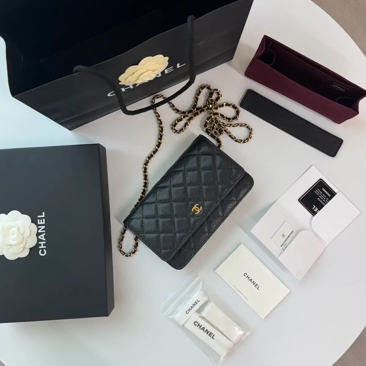 CHANEL キャビア WOC ブラック フルセット