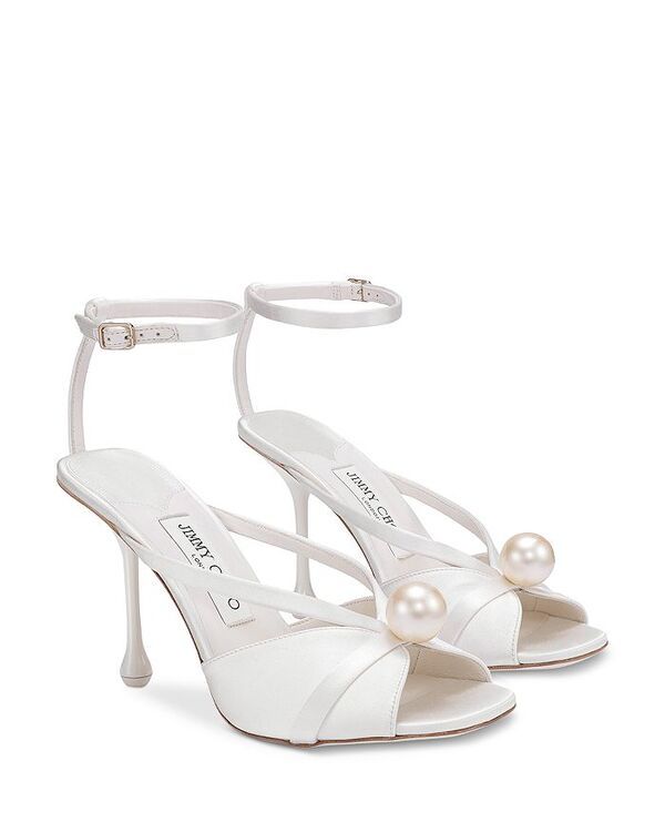 ジミーチュー レディース シューズ サンダル Jimmy Choo Womens Siva 95 Sandals IvoryWhite ホワイト