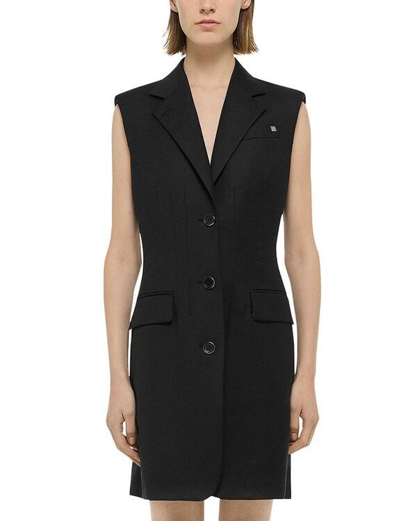 ヘルムート ラング レディース アウター ジャケット・ブルゾン ブレザー Helmut Lang Darted Blazer Dress bLACK ブラック