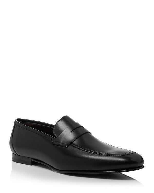 トゥーブート レディース シューズ スリッポン・ローファー レザー ローファー To Boot New York Mens Aldrin Leather Penny Loafers Black ブラック