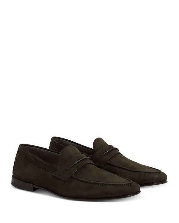 ゼニア メンズ シューズ スリッポン・ローファー ローファー ZEGNA SECONDSKIN Mocassin Loafers Dark Brown ブラウン