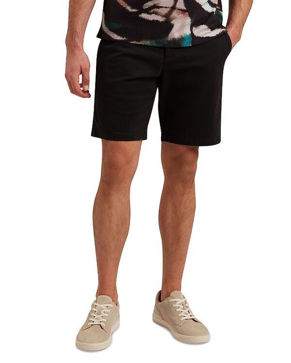 テッドベーカー メンズ ボトムス ハーフパンツ・ショーツ ショートパンツ Ted Baker Barnham Core Chino 9 Shorts Black ブラック