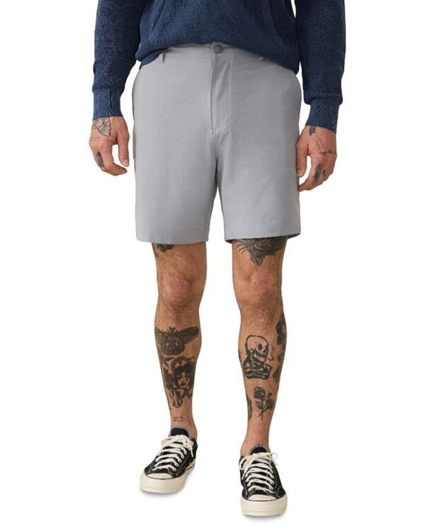 ファレティ メンズ ボトムス ハーフパンツ・ショーツ ショートパンツ Faherty All Day 7 Shorts Ice Grey グレー