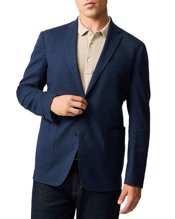 ロッドアンドグン メンズ アウター ジャケット・ブルゾン ジャケット Rodd Gunn Holdens Bay Textured Jacket Midnight