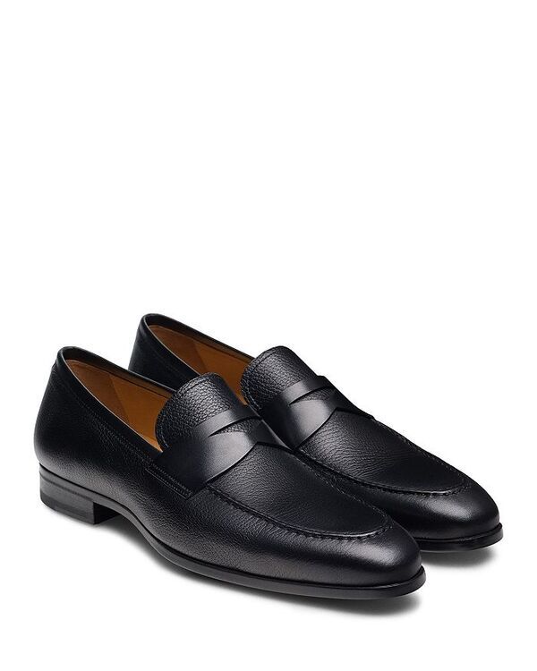 マグナーニ メンズ シューズ スリッポン・ローファー ローファー Magnanni Mens Malcolm II Penny Loafers Exclusive Black ブラック 77,440円
