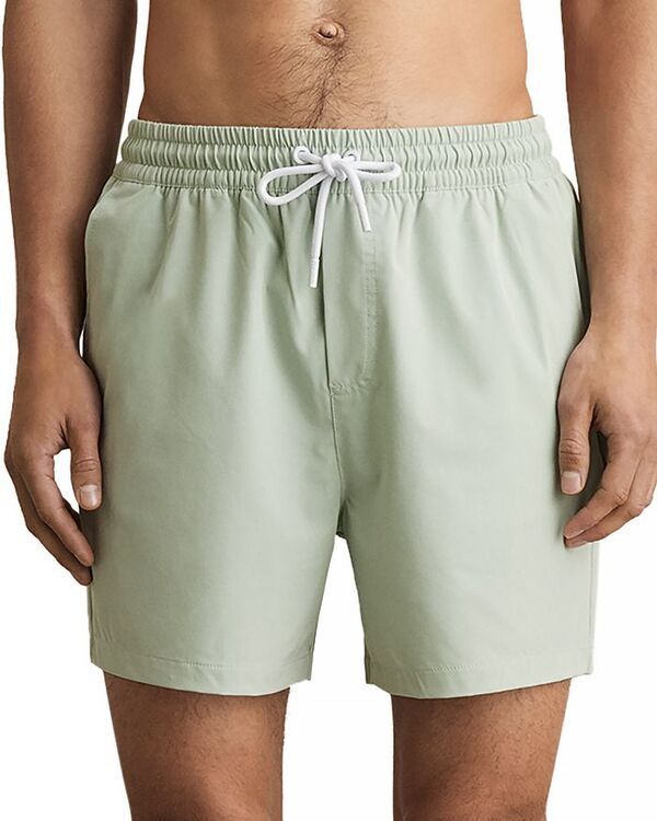 レイス メンズ 水着 ハーフパンツ・ショーツ ショートパンツ REISS Cliff Plain 49 Swim Shorts Mint Green グリーン