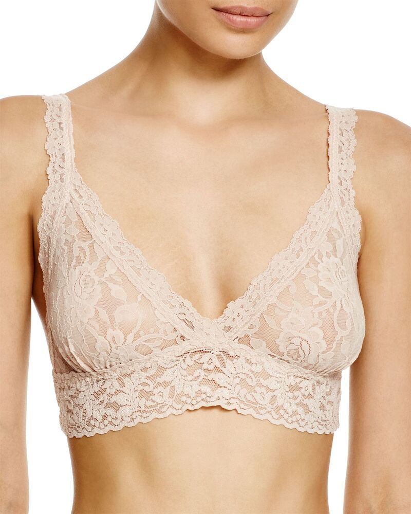 ハンキーパンキー レディース アンダーウェア ブラジャー レース Hanky Panky Signature Lace Crossover Bralette Chai 12,145円