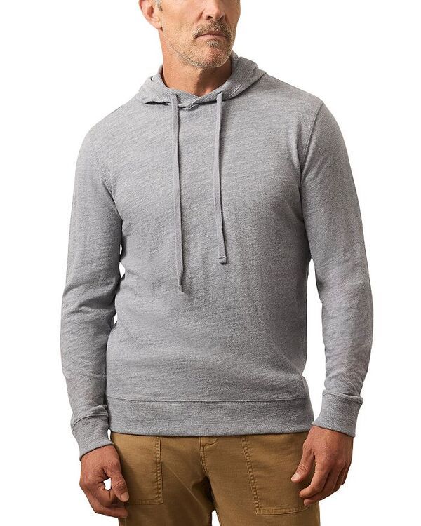 ファレティ レディース アウター パーカー・スウェット コットン パーカー Faherty Slub Cotton Hoodie Iron Blue Heather ヘザー