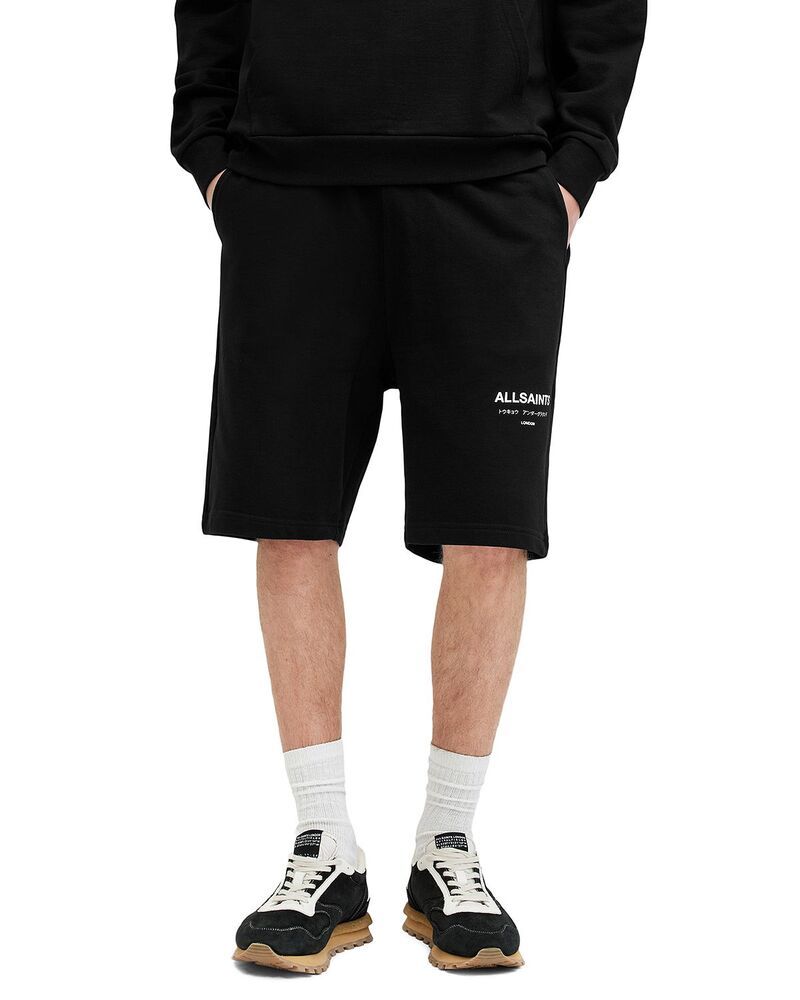 オールセインツ メンズ ボトムス ハーフパンツ・ショーツ ショートパンツ ALLSAINTS Undergroundrawstring Shorts Jet Black ブラック