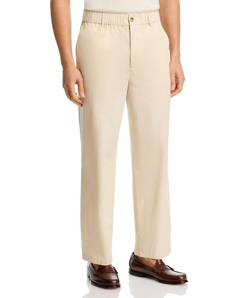 フレーム メンズ ボトムス カジュアルパンツ リラックスフィット コットン FRAME Relaxed Fit Cotton Trousers Light Beige ベージュ