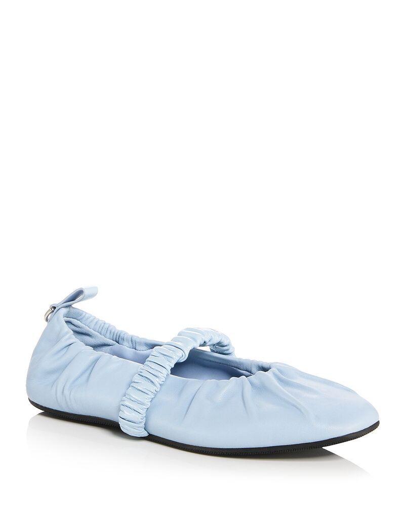 ラグアンドボーン レディース シューズ パンプス ギャザー rag bone Womenspire Ruched Mary Jane Flatsky Blue ブルー