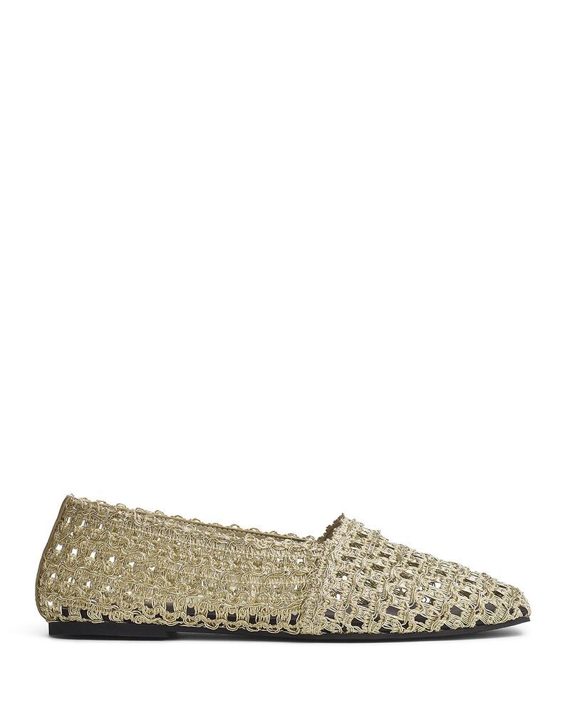 ラグアンドボーン レディース シューズ パンプス rag bone Womens Emma Flats Gold Mesh ゴールド