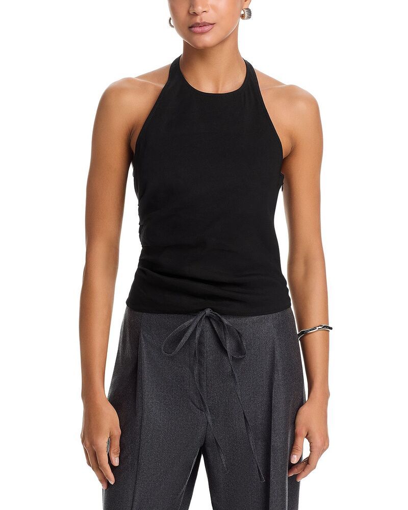 エーエルシー レディース トップス シャツ ホルター ALC Sylvie Halter Top Black ブラック 58,680円